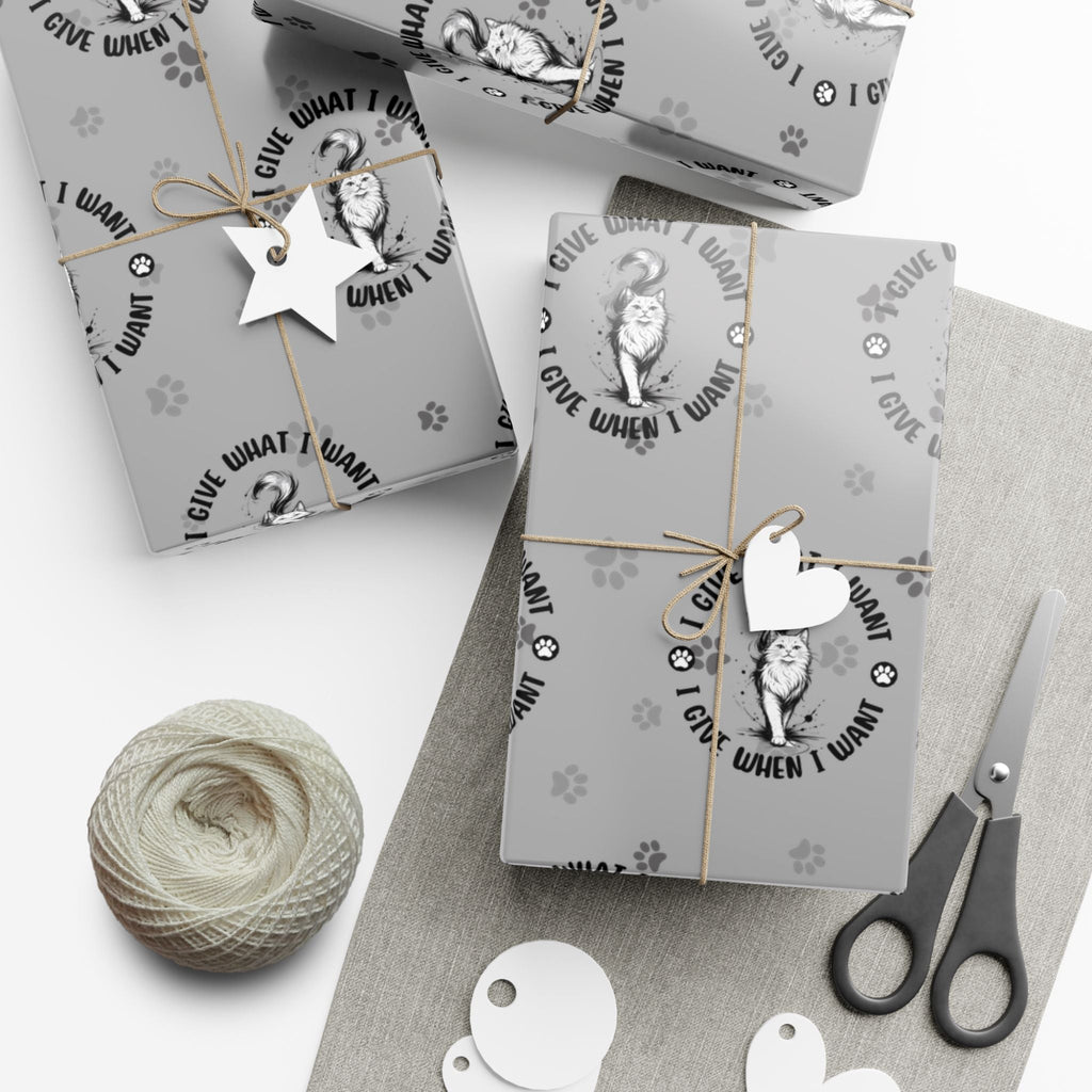 Cat Lover Gift Wrap (All-Occasion) - Gift Wrap, Paper - EpiAl's Shop