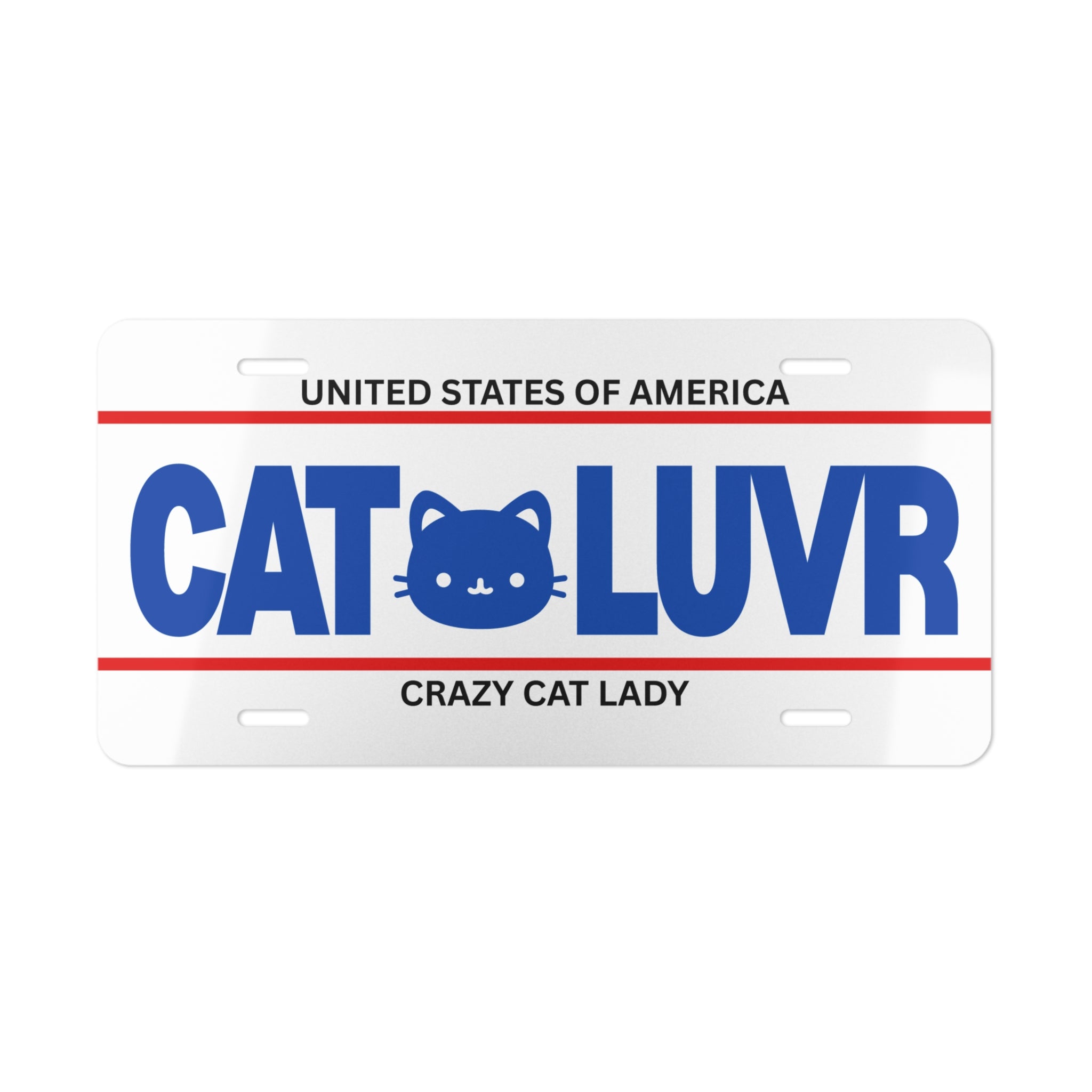 Cat Lover Vanity Plate - Accessories, Auto, License Plates - EpiAl's Shop