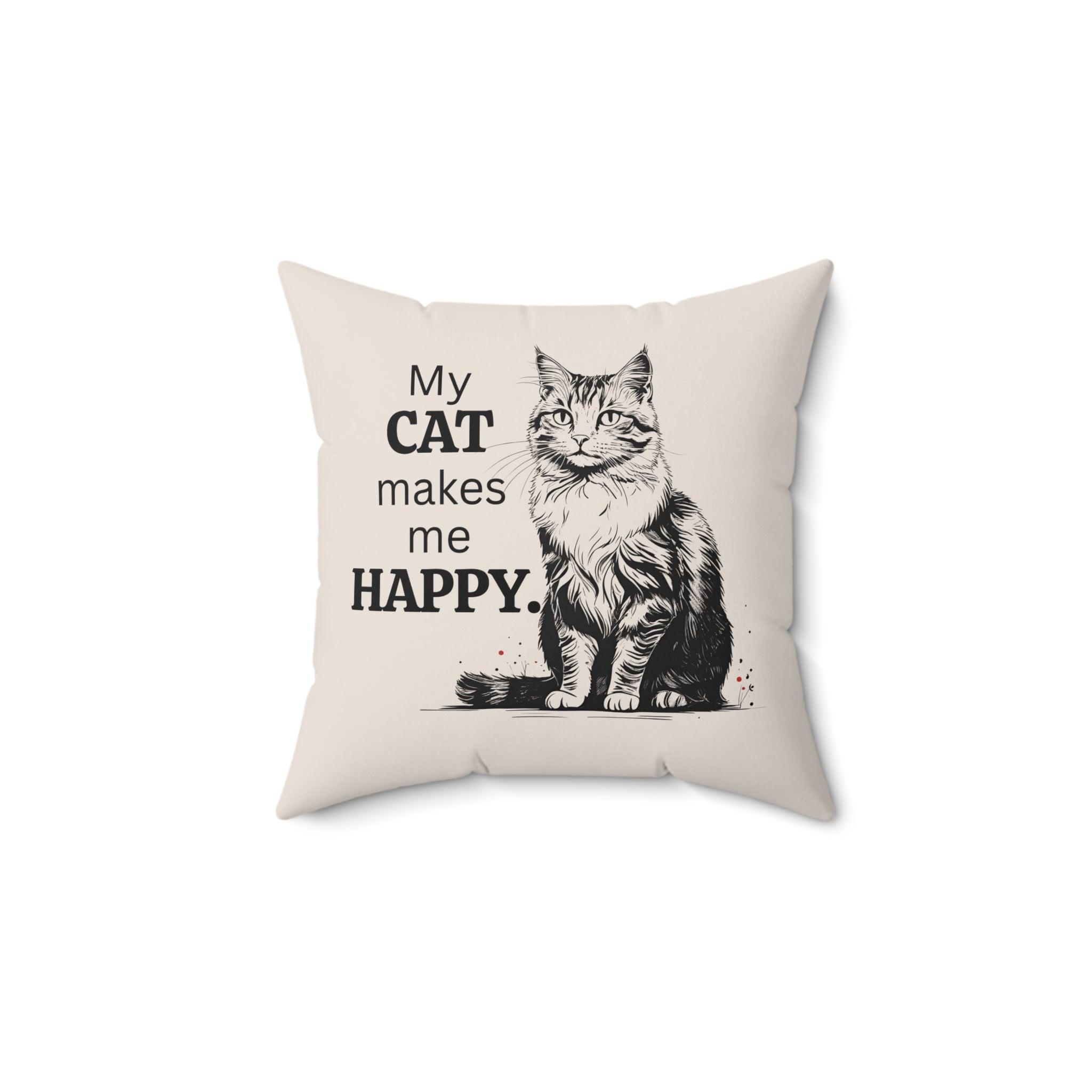 Cat Lover's Decorative Pillow, Home Decor for Cat Owners - Decor, Home, Pillows - EpiAl's Shop