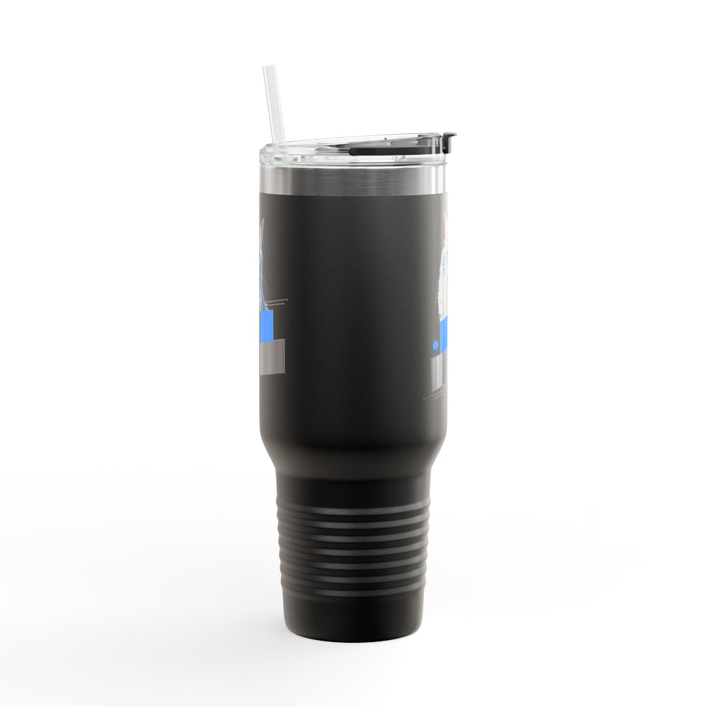 Cat Lover's Insulated Travel Mug, 40oz - Perfect for On - the - Go Coffee & Tea - Drinkware, Travel Mugs - EpiAl's Shop