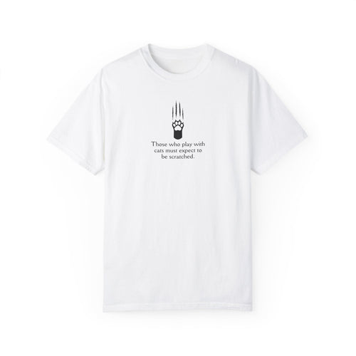 Cat Lover's Quote T-Shirt - Playful & Comfy Graphic Tee - Clothing, T-shirts - EpiAl's Shop