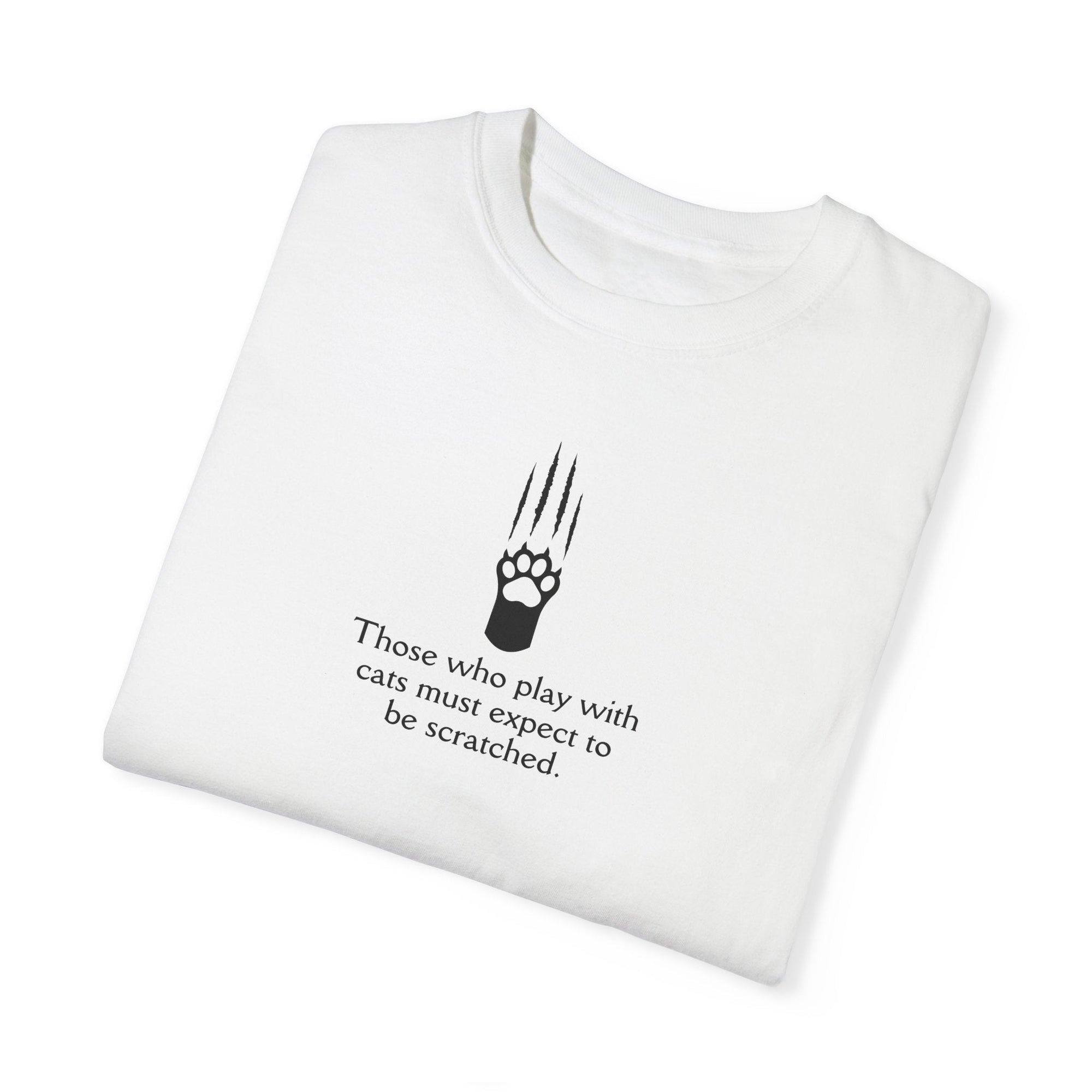 Cat Lover's Quote T-Shirt - Playful & Comfy Graphic Tee - Clothing, T-shirts - EpiAl's Shop