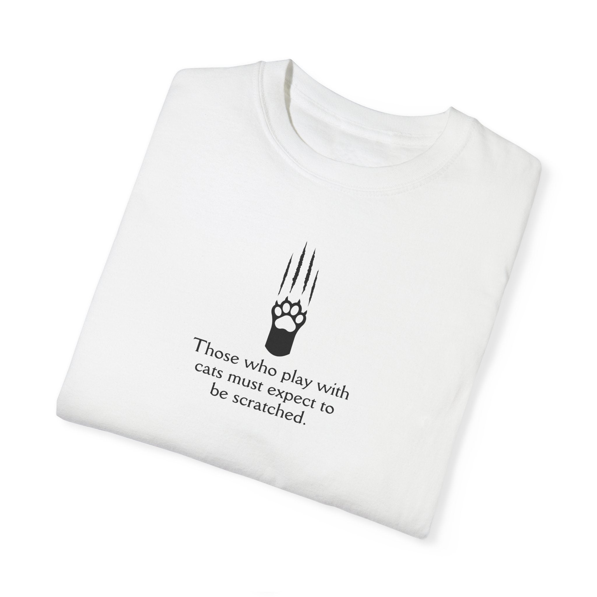 Cat Lover's Quote T-Shirt - Playful & Comfy Graphic Tee - Clothing, T-shirts - EpiAl's Shop