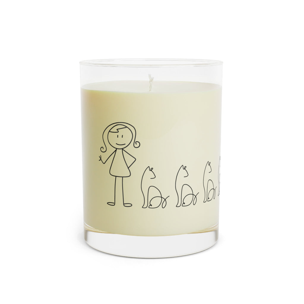 Cat Lover's Scented Candle - 11oz Full Glass, Cozy Home Decor - Decor, Scented Candles - EpiAl's Shop