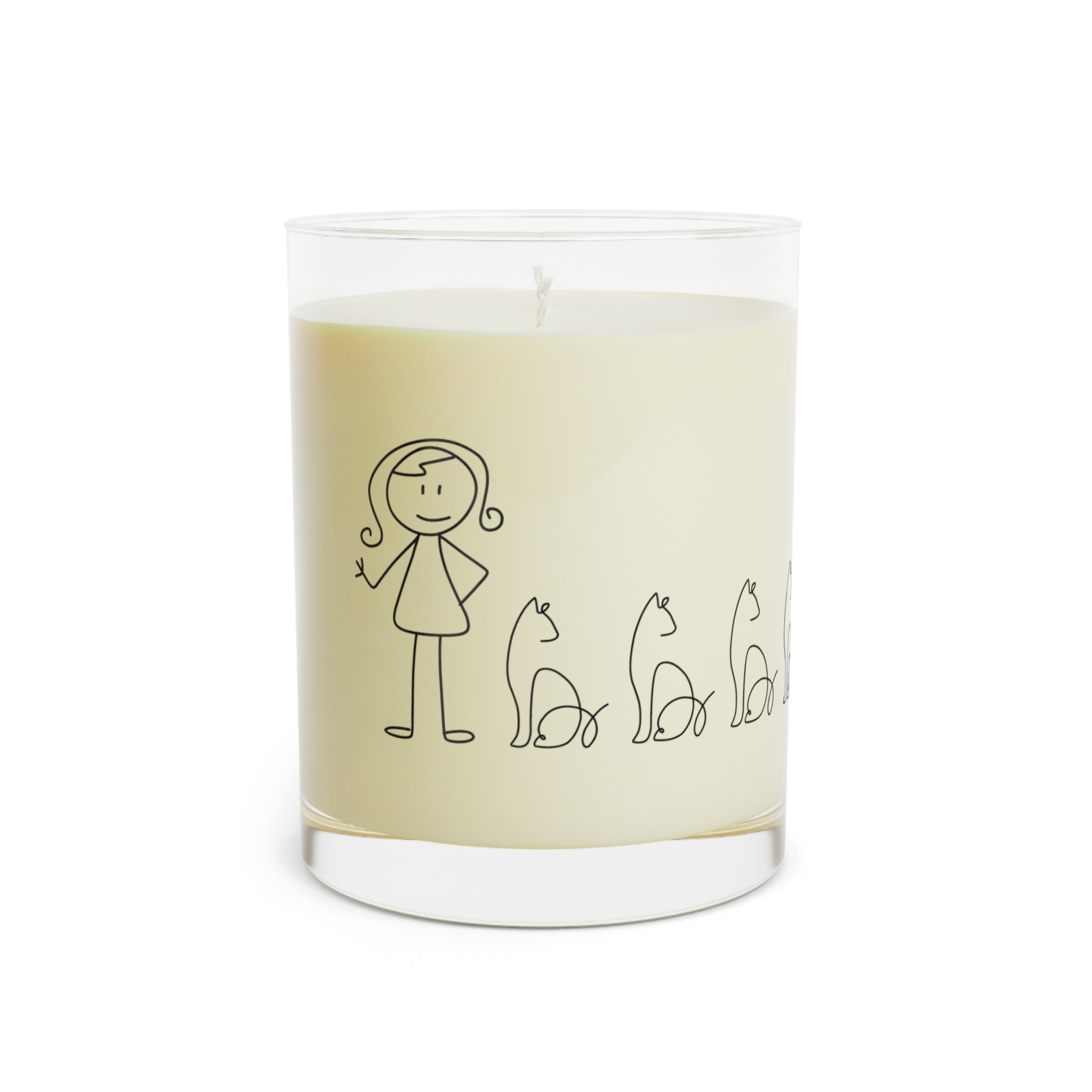 Cat Lover's Scented Candle - 11oz Full Glass, Cozy Home Decor - Decor, Scented Candles - EpiAl's Shop