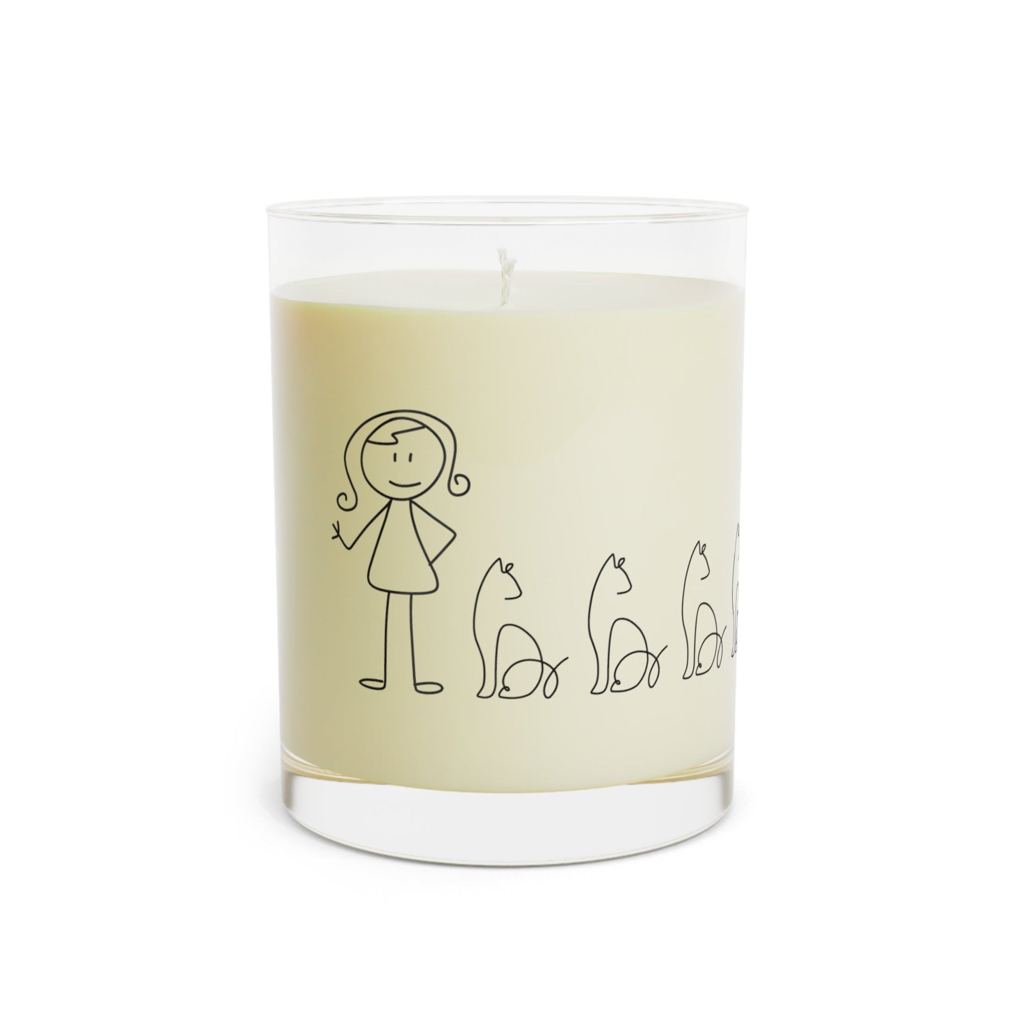 Cat Lover's Scented Candle - 11oz Full Glass, Cozy Home Decor - Decor, Scented Candles - EpiAl's Shop