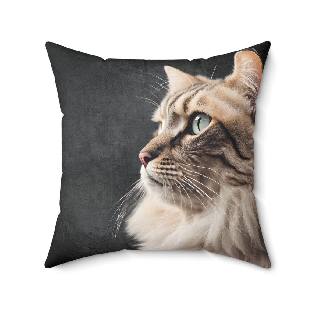 Cat Lover's Spun Polyester Square Pillow - Cozy Home Décor - Decor, Home, Pillows - EpiAl's Shop