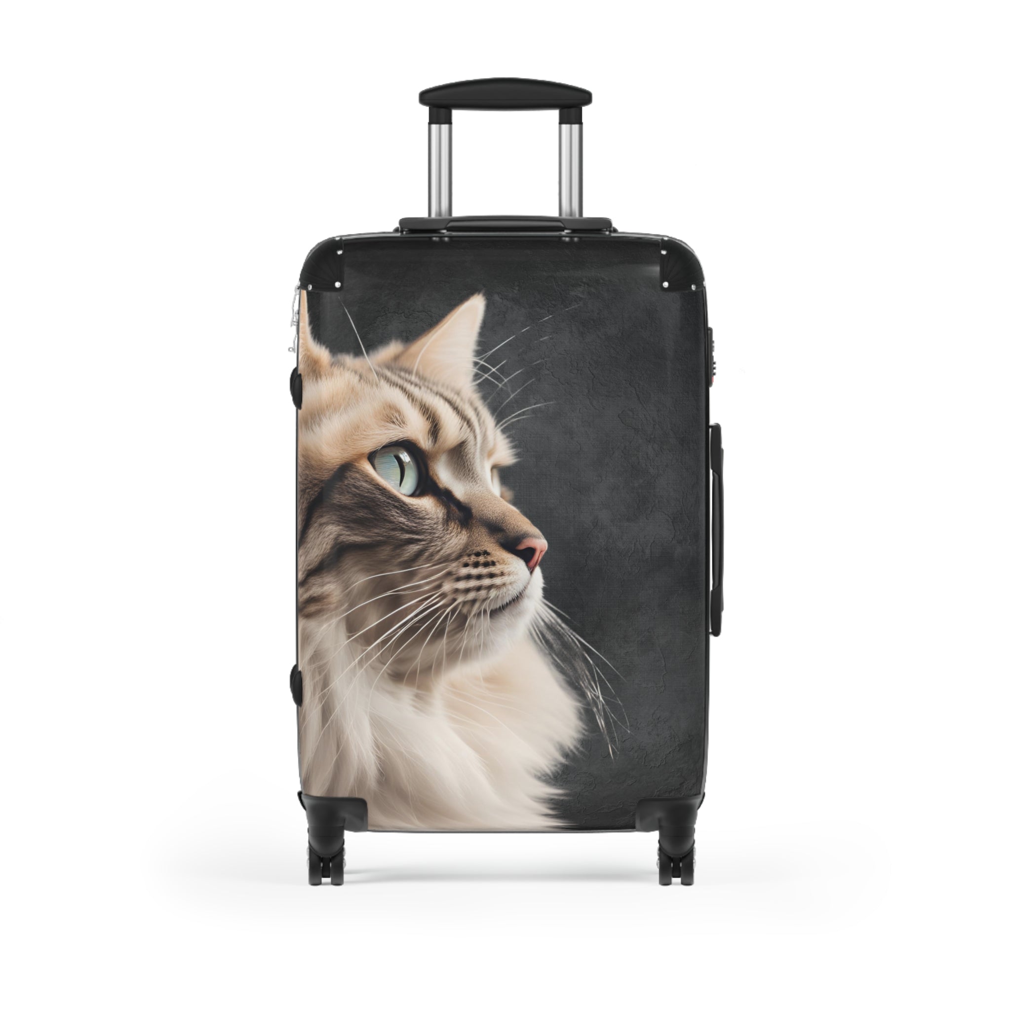 Cat Lover's Suitcase - Stylish Pet - Themed Luggage for Travel - Bags, Suitcases - EpiAl's Shop