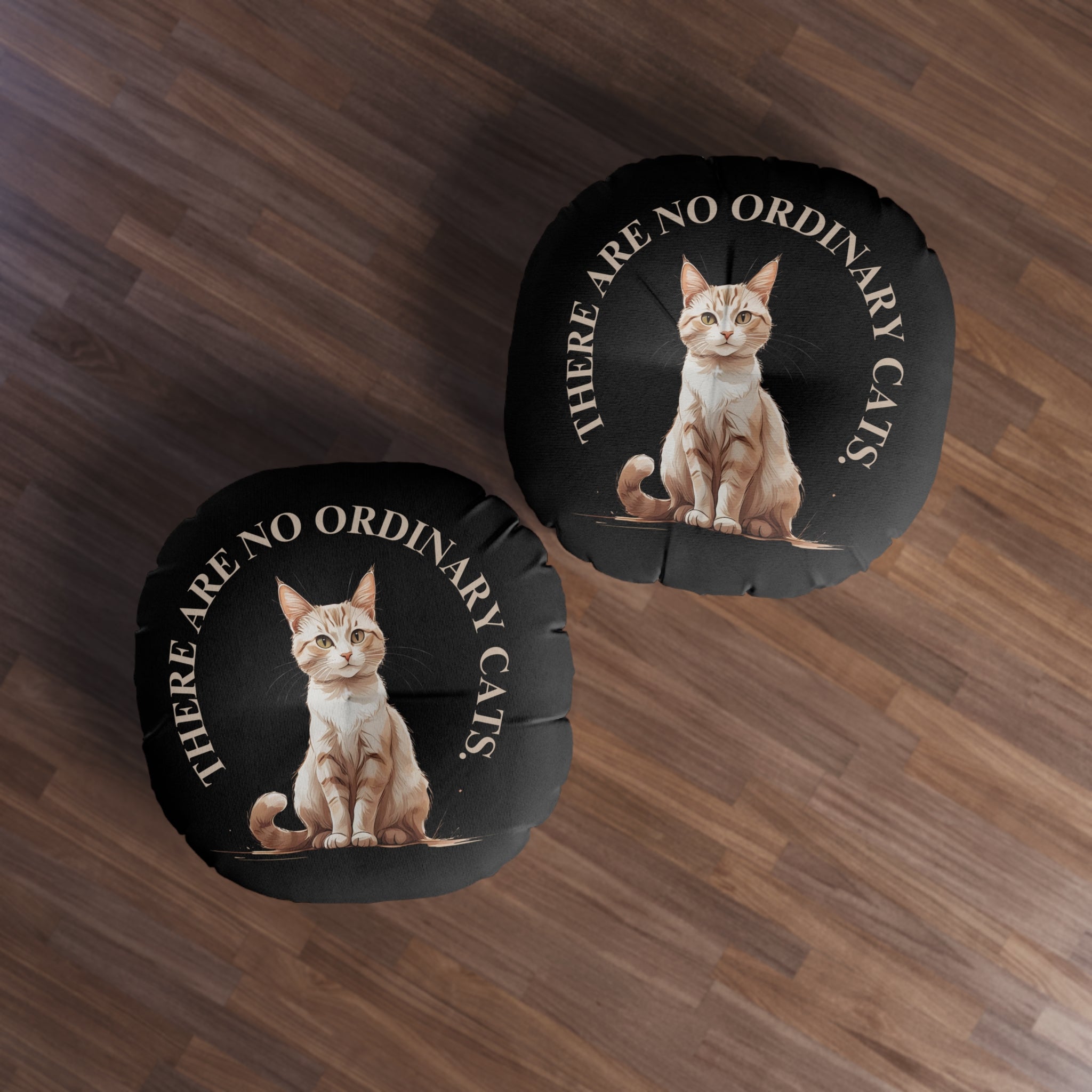 Cat Lover's Tufted Floor Pillow, Unique Home Decor - Decor, Home, Pillows - EpiAl's Shop