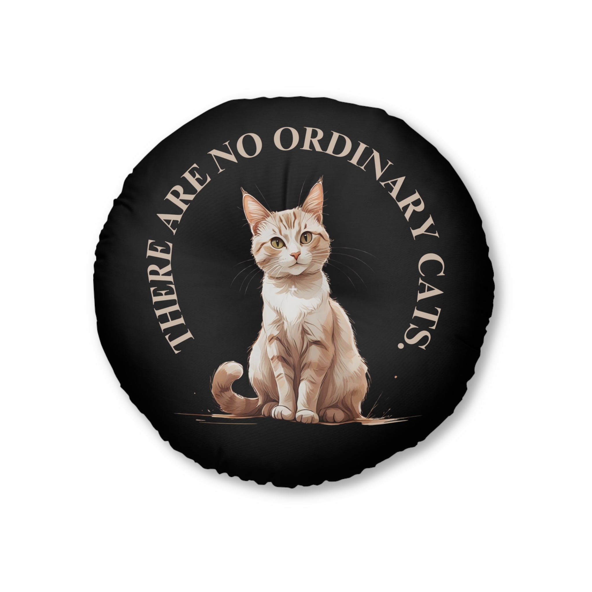 Cat Lover's Tufted Floor Pillow, Unique Home Decor - Decor, Home, Pillows - EpiAl's Shop