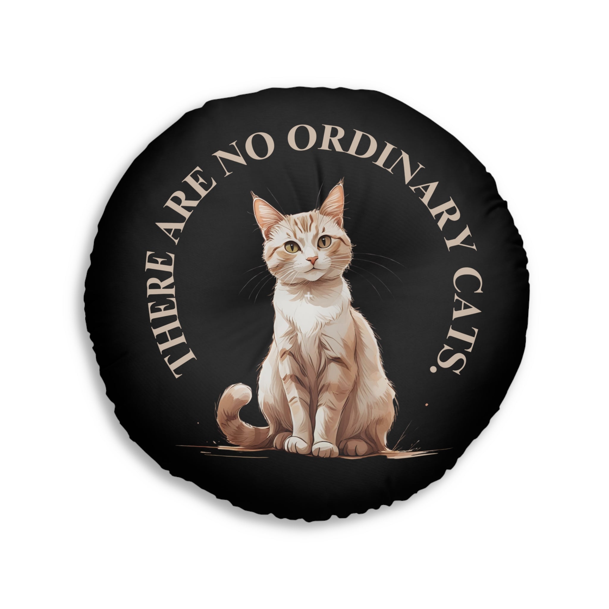 Cat Lover's Tufted Floor Pillow, Unique Home Decor - Decor, Home, Pillows - EpiAl's Shop