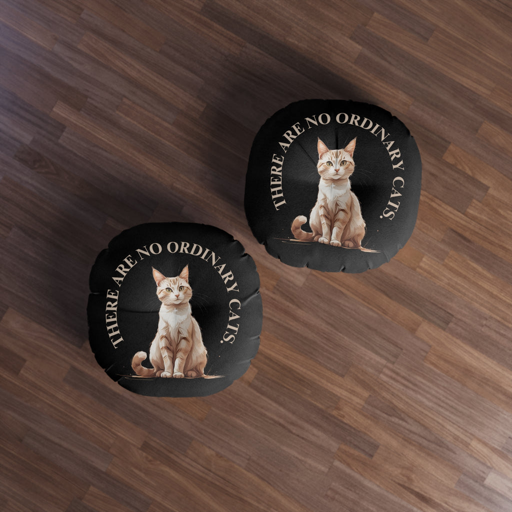 Cat Lover's Tufted Floor Pillow, Unique Home Decor - Decor, Home, Pillows - EpiAl's Shop