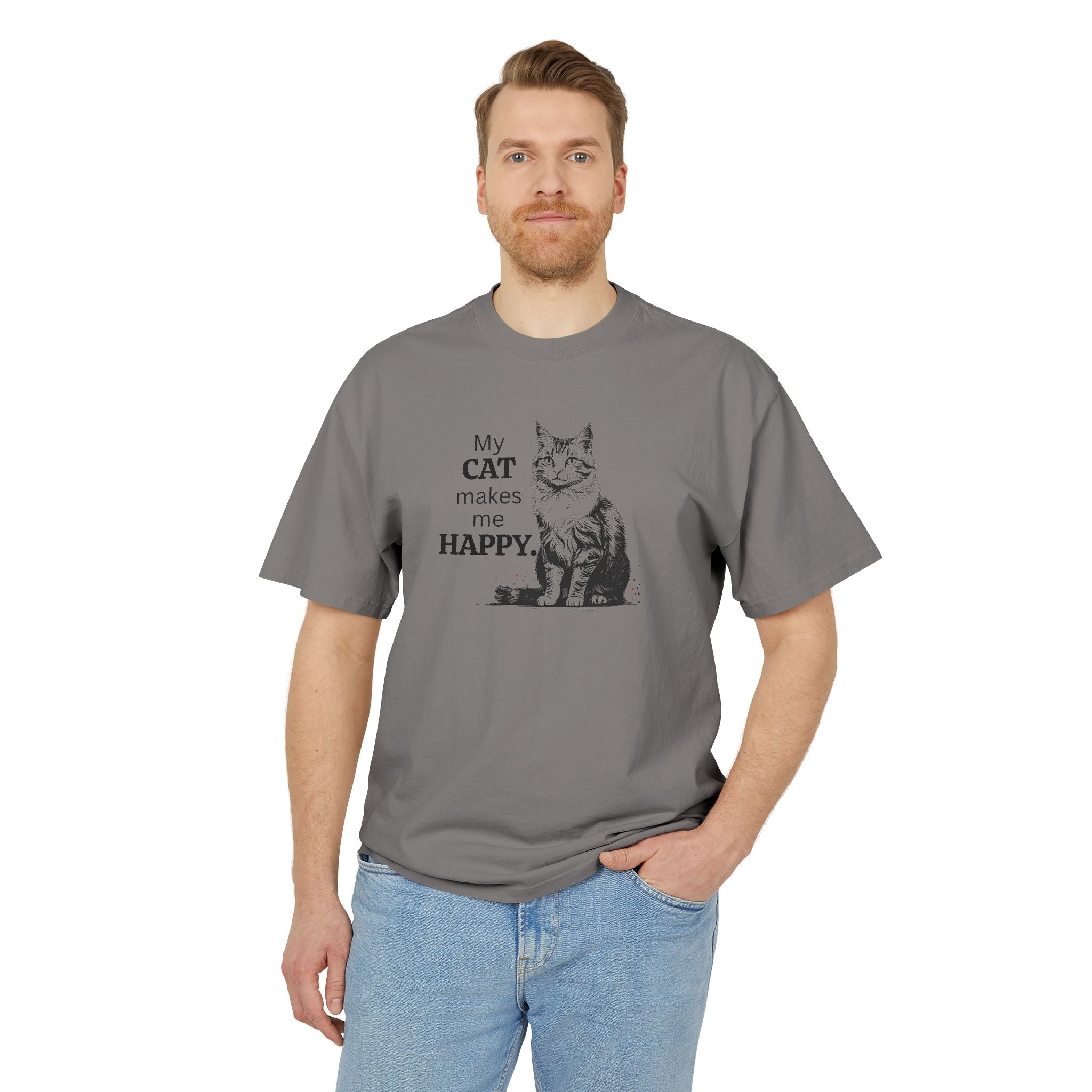 Cat Lover's Unisex Heavy Faded Tee - Clothing, T-shirts - EpiAl's Shop