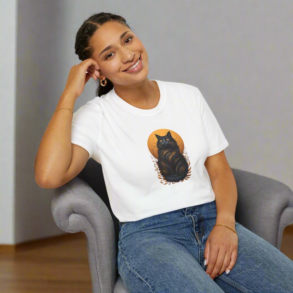 Cat Lover's Unisex T-Shirt, Softstyle Tee for Pet Owners - Clothing, T-shirts - EpiAl's Shop