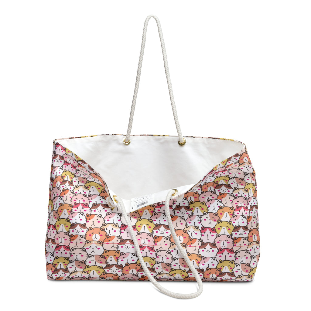 Cat Lover’s Weekender Bag - Bags - Epileptic Al’s Shop