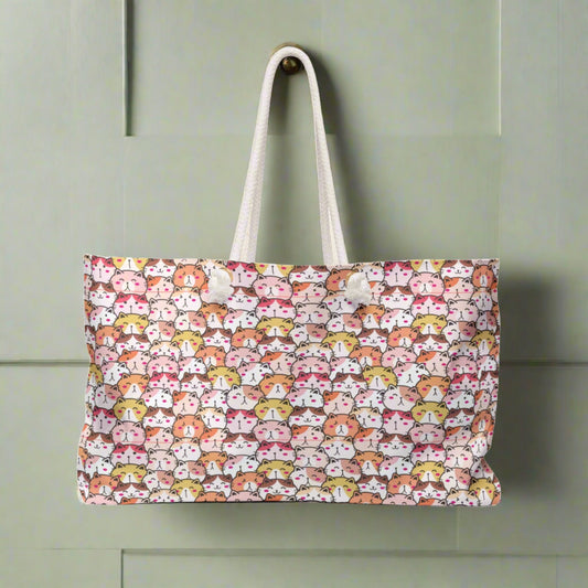 Cat Lover’s Weekender Bag - Bags - Epileptic Al’s Shop