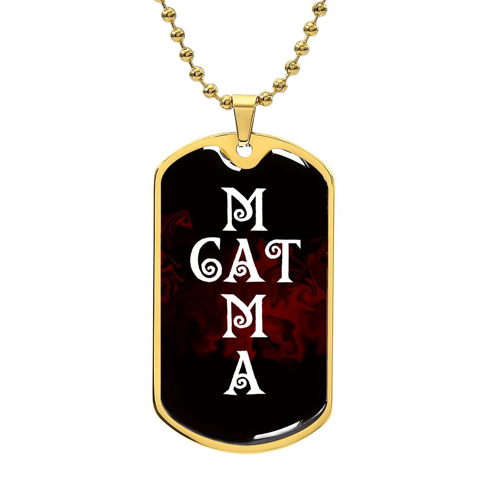 Cat Mama Necklace - Jewelry - Epileptic Al’s Shop