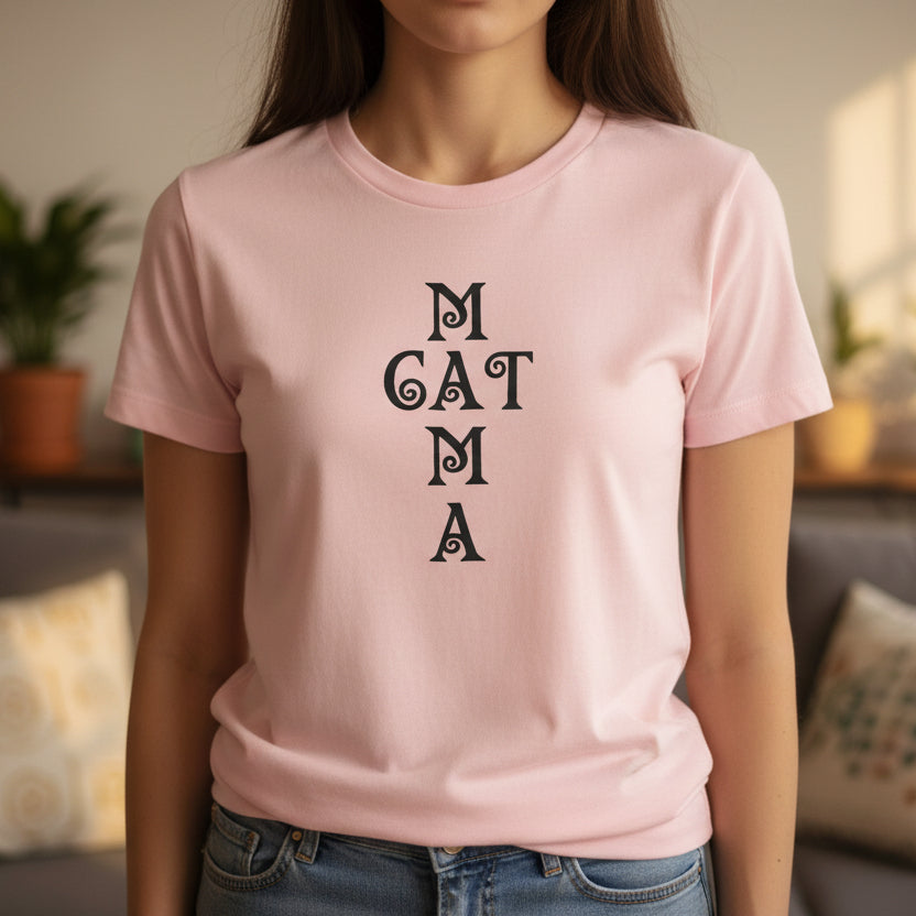 Cat Mama Women's Favorite Tee - T - Shirt - Epileptic Al’s Shop