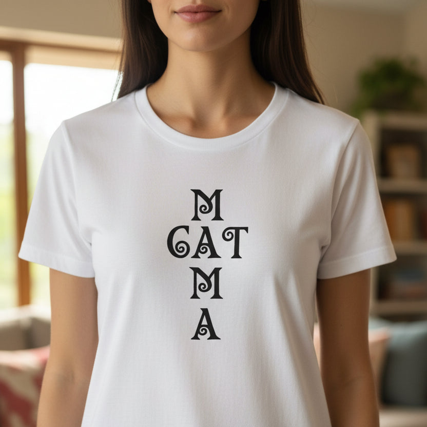 Cat Mama Women's Favorite Tee - T - Shirt - Epileptic Al’s Shop