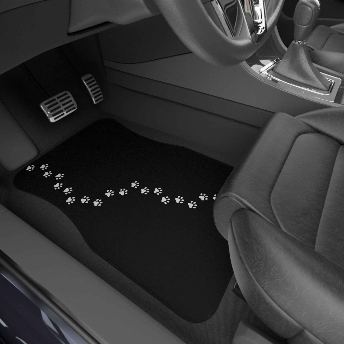 Cat Paw Trail Car Floor Mats – Set of 4 - Vehicle Floor Mats - EpiAl's Shop