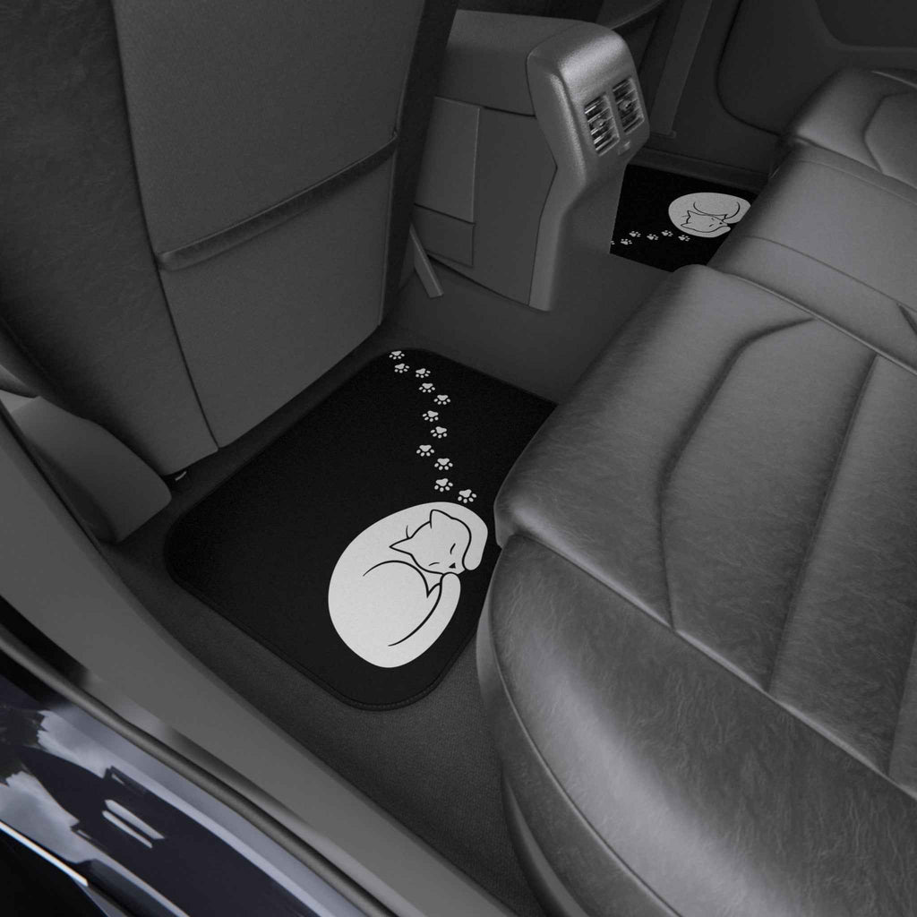Cat Paw Trail Car Floor Mats – Set of 4 - Vehicle Floor Mats - EpiAl's Shop