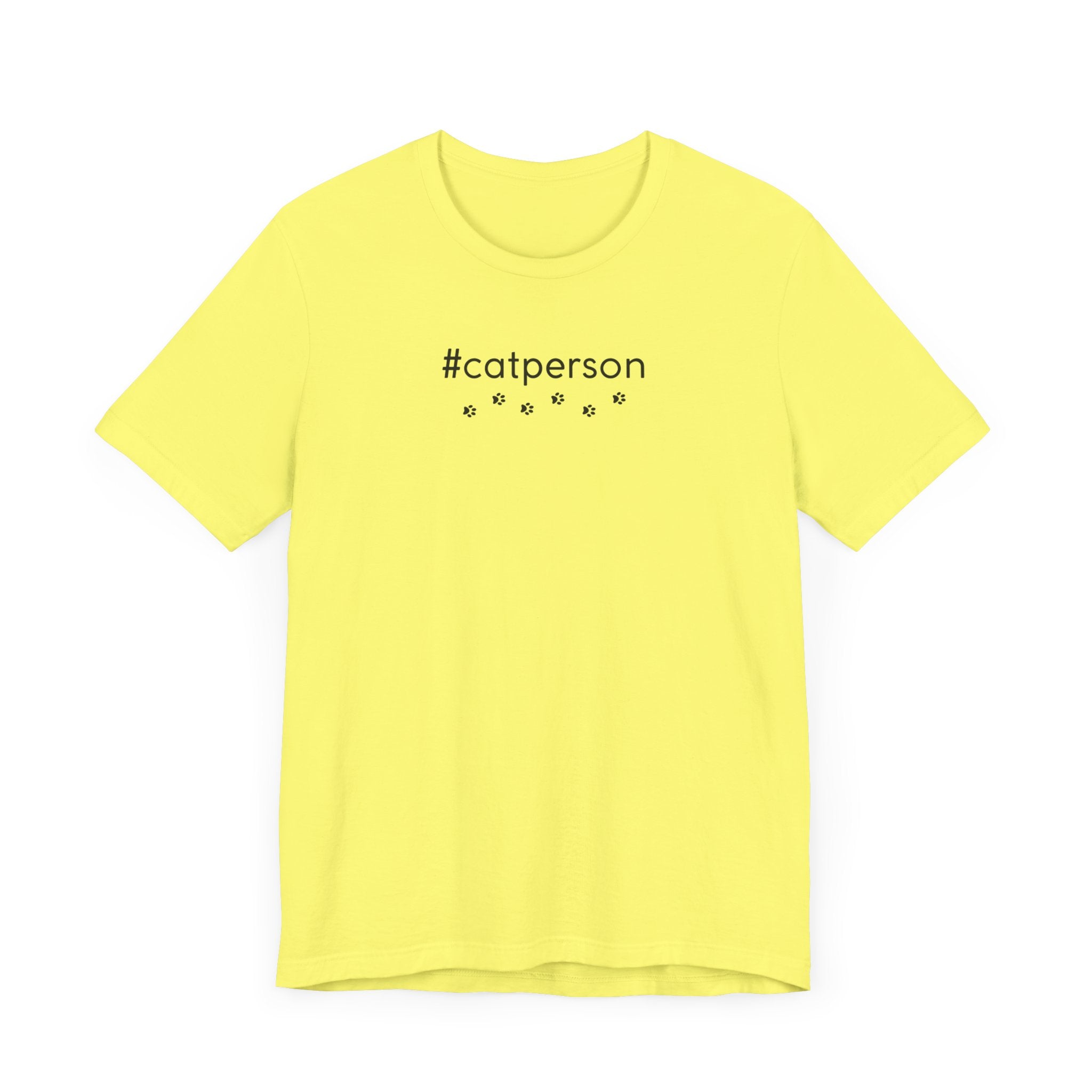 Cat Person Unisex Jersey Short Sleeve Tee - EpiAl's Shop