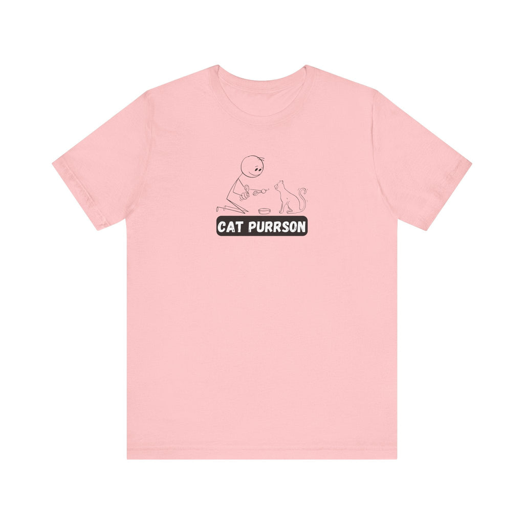 Cat Purrson Unisex Jersey Short Sleeve Tee - T-Shirt - EpiAl's Shop