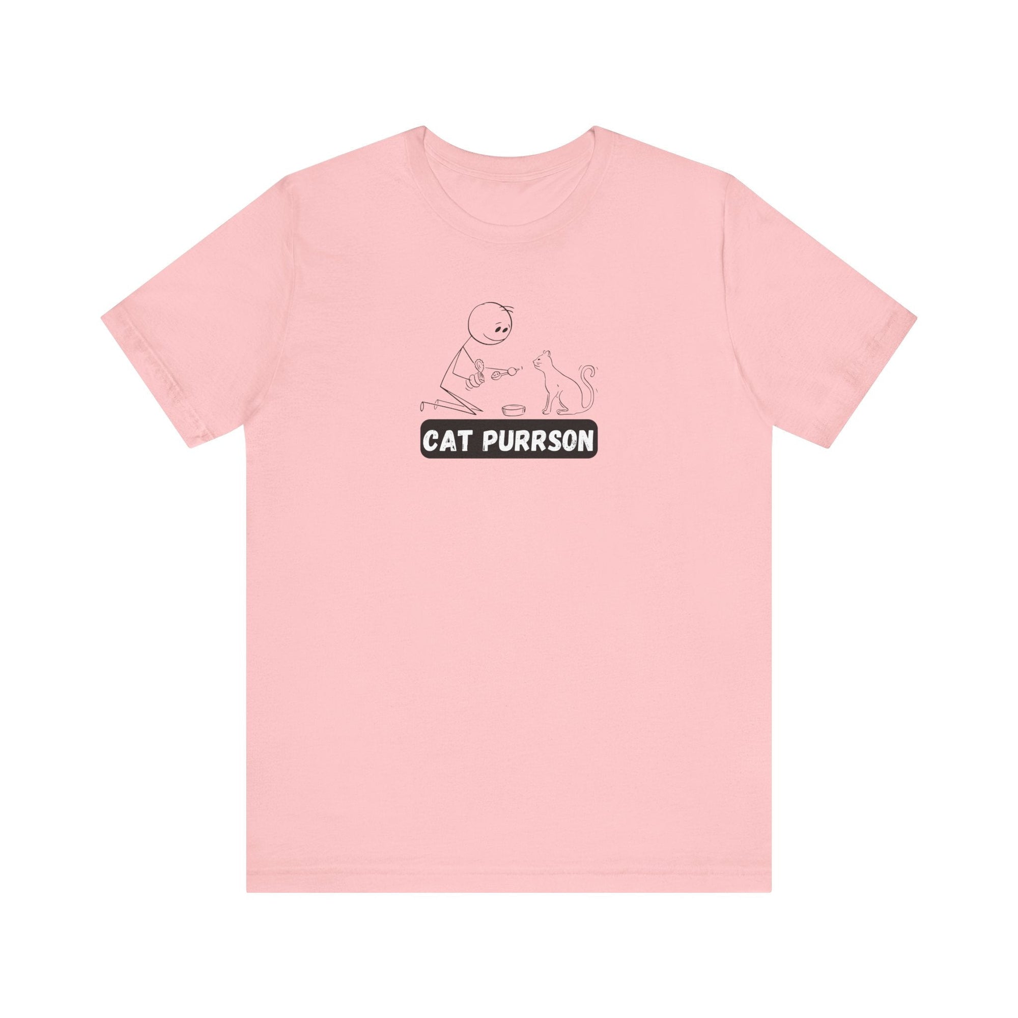 Cat Purrson Unisex Jersey Short Sleeve Tee - T-Shirt - EpiAl's Shop