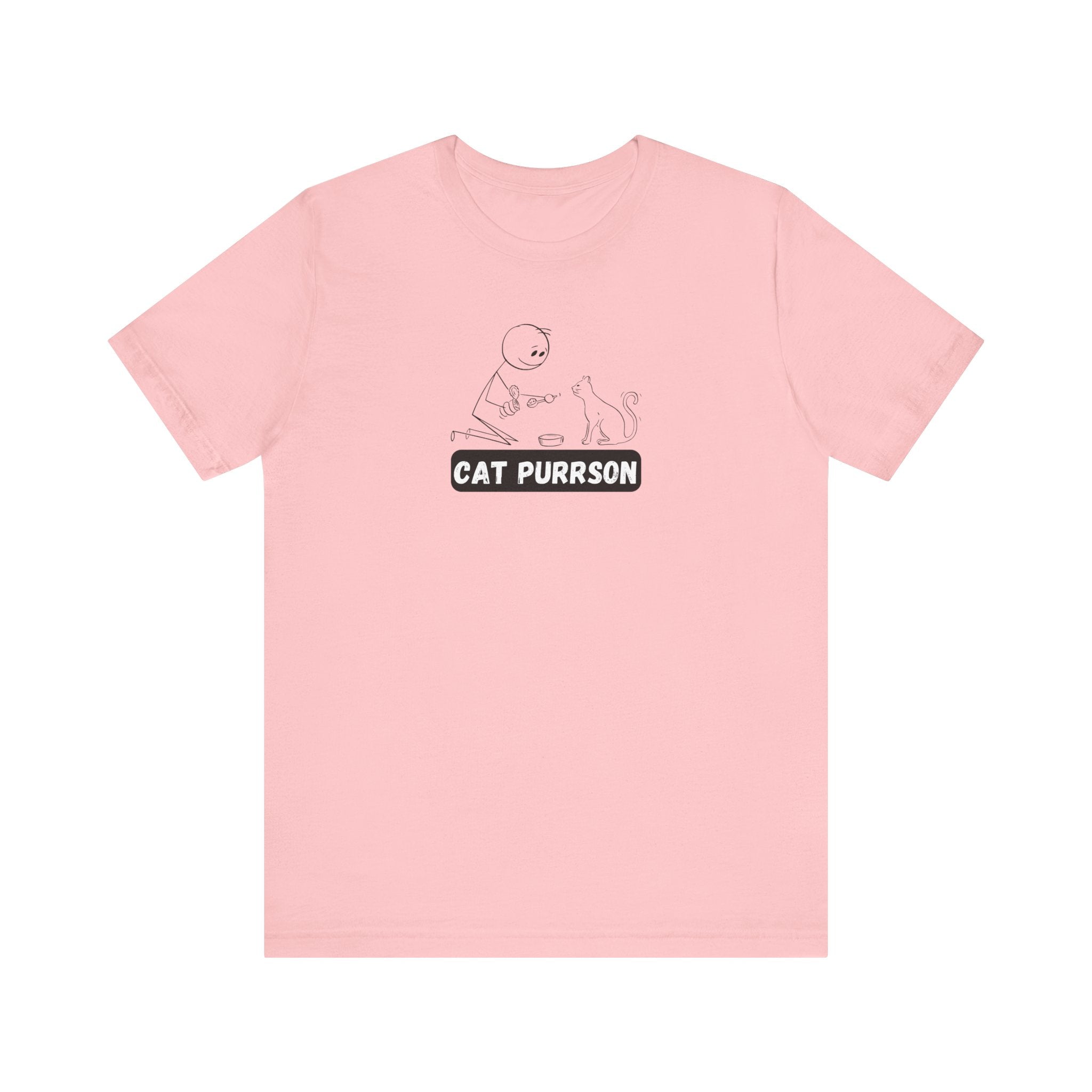 Cat Purrson Unisex Jersey Short Sleeve Tee - EpiAl's Shop