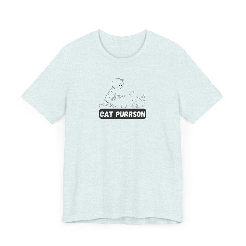 Cat Purrson Unisex Jersey Short Sleeve Tee - T-Shirt - EpiAl's Shop
