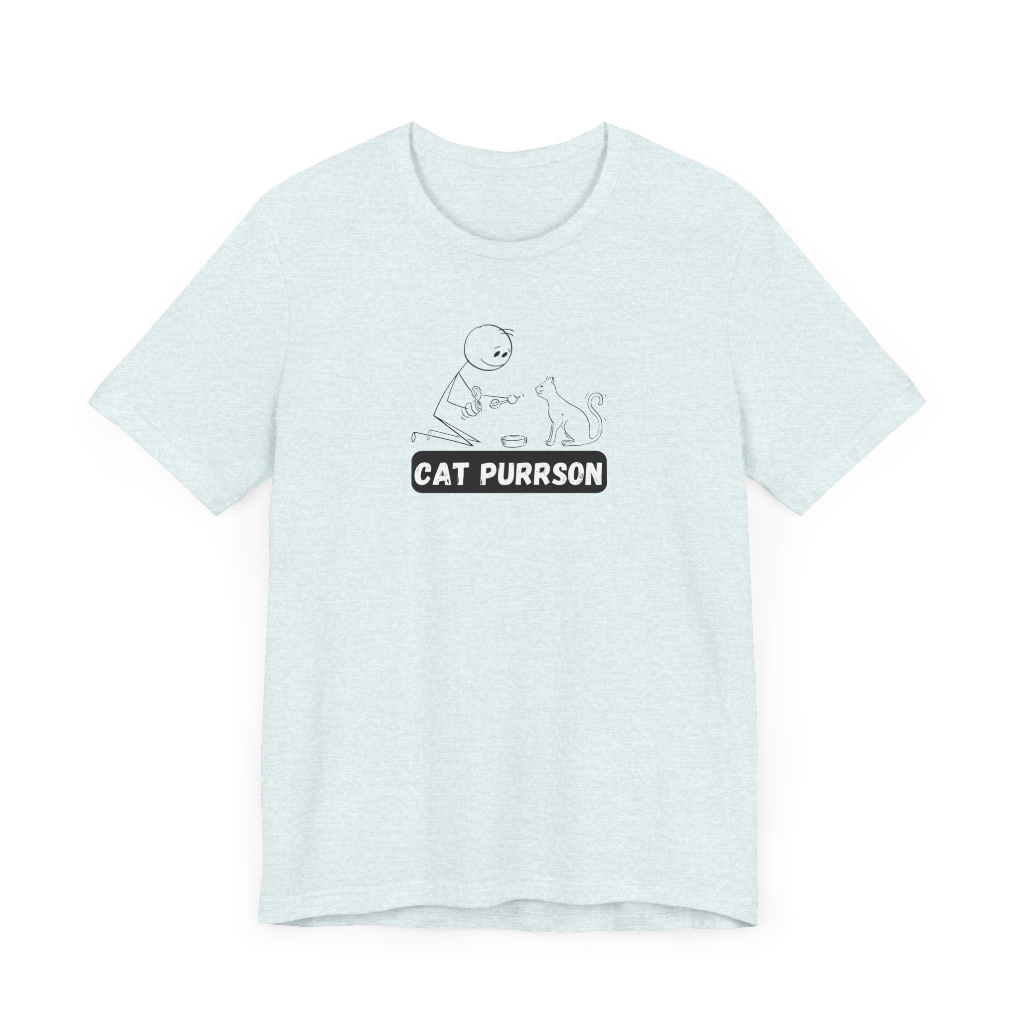 Cat Purrson Unisex Jersey Short Sleeve Tee - EpiAl's Shop