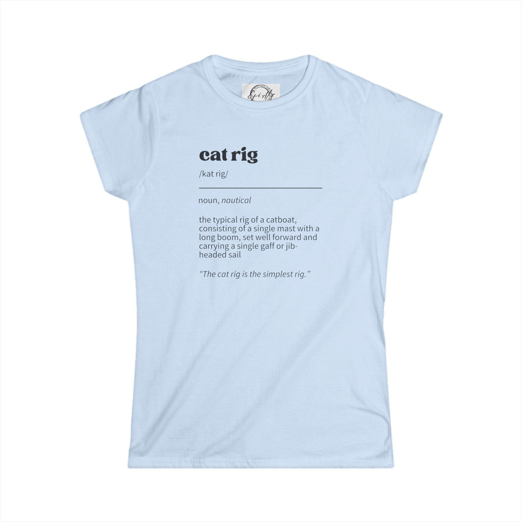 Cat Rig Definition Women's Softstyle Tee - T-Shirt - EpiAl's Shop