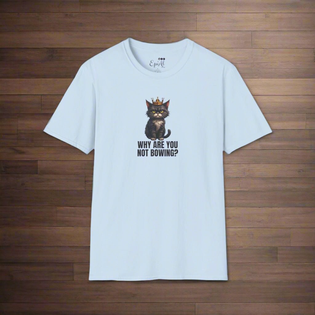 Cat Royalty T-Shirt, Funny Cat Tee - Clothing, T-shirts - EpiAl's Shop