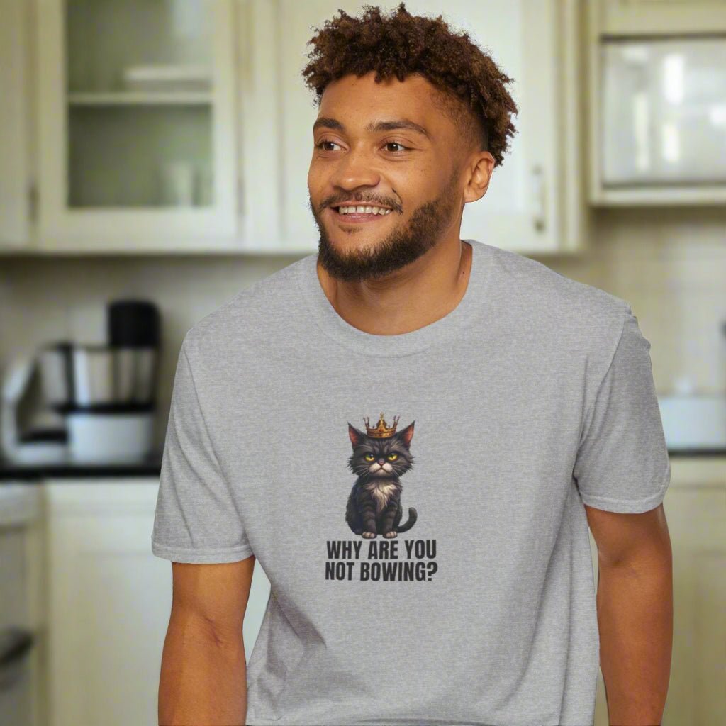 Cat Royalty T-Shirt, Funny Cat Tee - Clothing, T-shirts - EpiAl's Shop