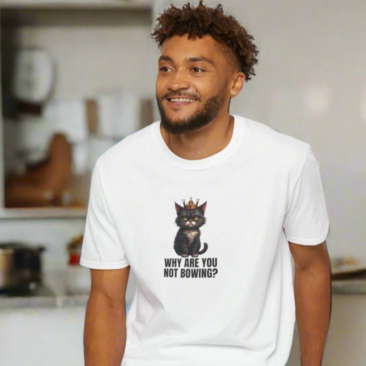 Cat Royalty T-Shirt, Funny Cat Tee - Clothing, T-shirts - EpiAl's Shop