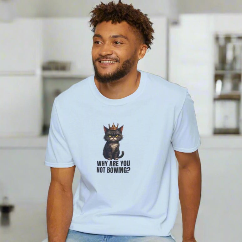 Cat Royalty T-Shirt, Funny Cat Tee - Clothing, T-shirts - EpiAl's Shop