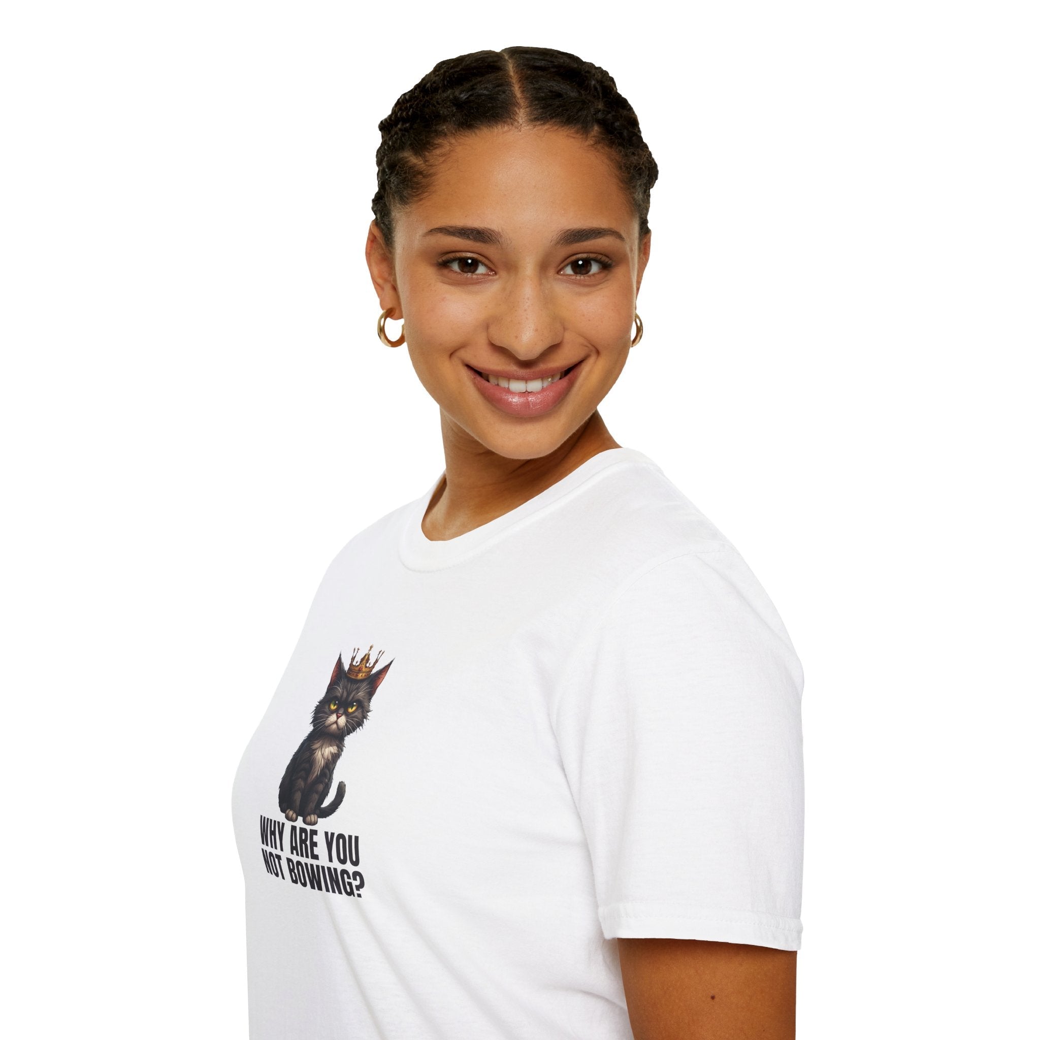 Cat Royalty T-Shirt, Funny Cat Tee - Clothing, T-shirts - EpiAl's Shop