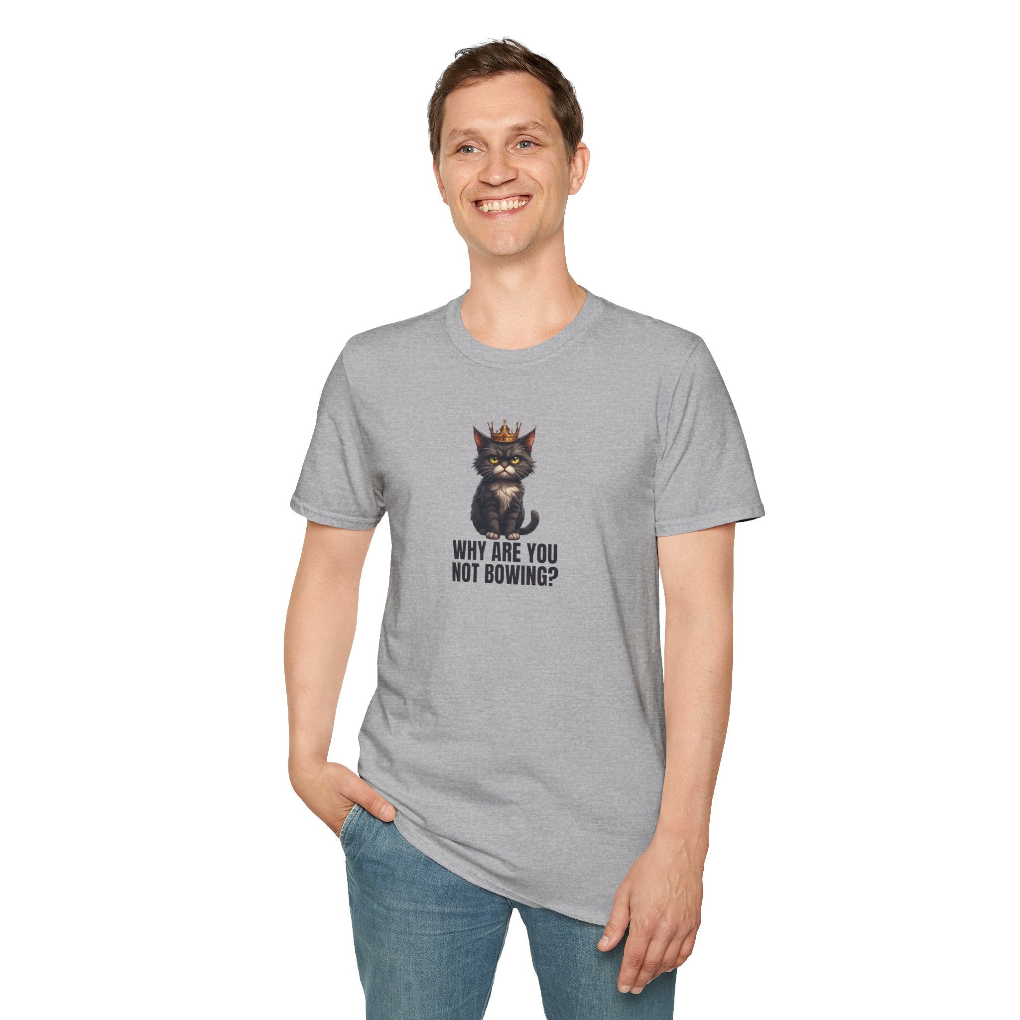 Cat Royalty T-Shirt, Funny Cat Tee - Clothing, T-shirts - EpiAl's Shop
