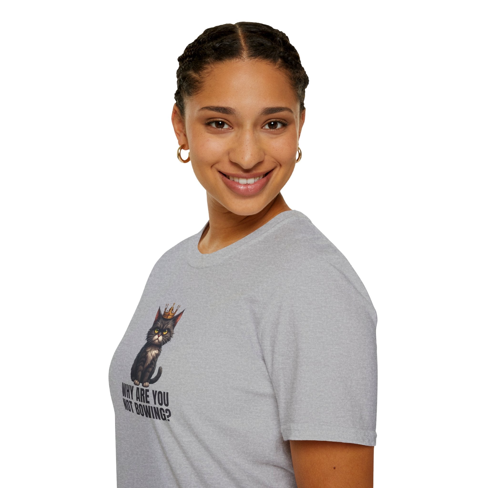 Cat Royalty T-Shirt, Funny Cat Tee - Clothing, T-shirts - EpiAl's Shop