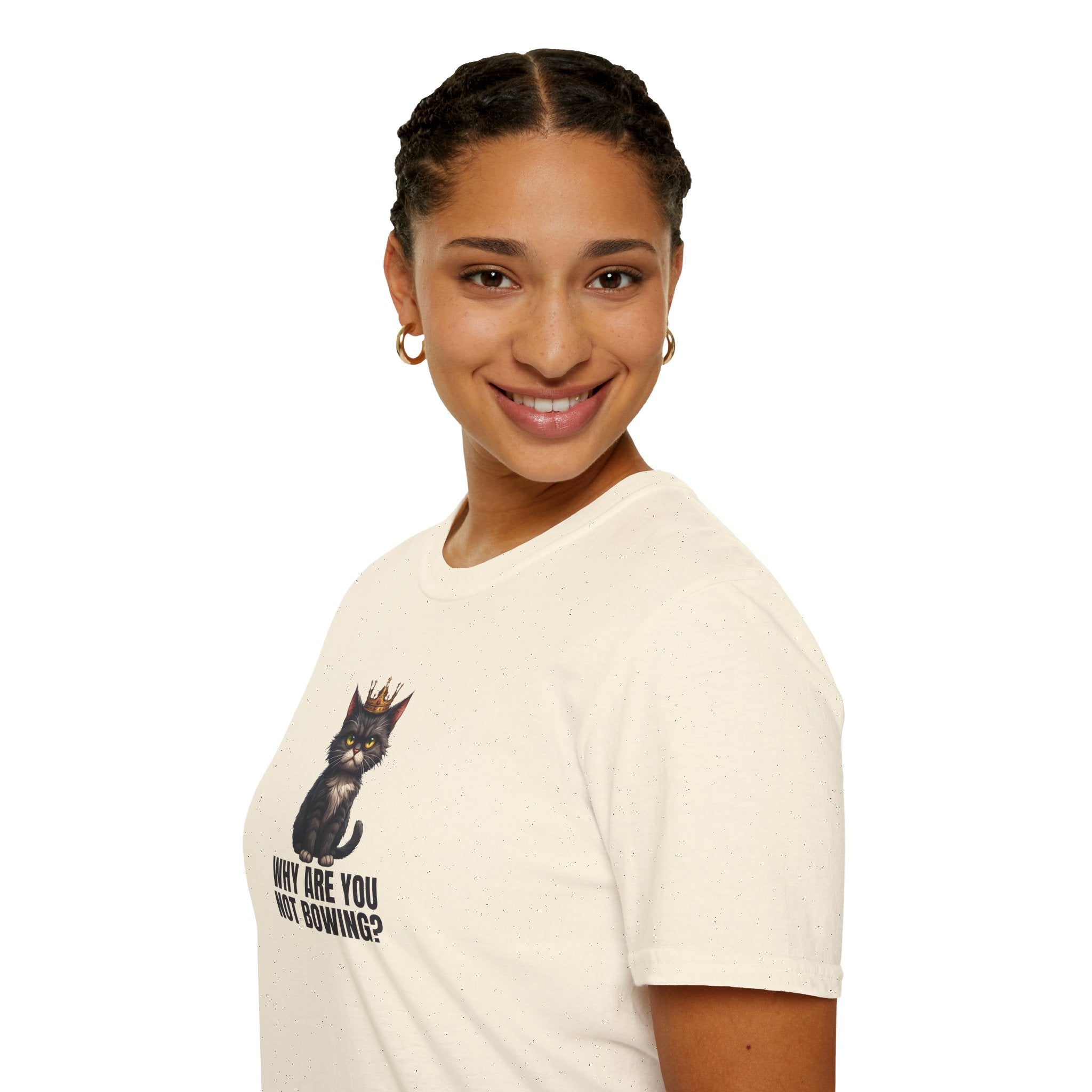 Cat Royalty T-Shirt, Funny Cat Tee - Clothing, T-shirts - EpiAl's Shop