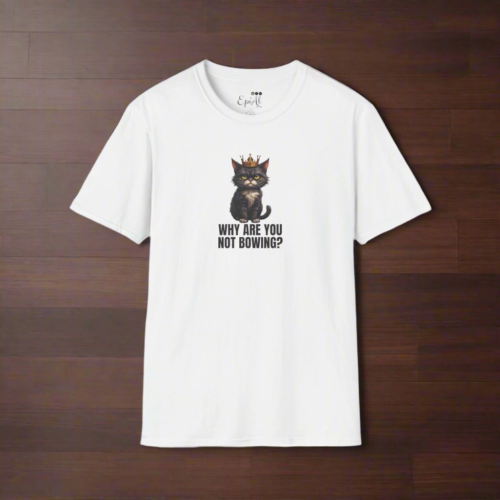 Cat Royalty T-Shirt, Funny Cat Tee - Clothing, T-shirts - EpiAl's Shop