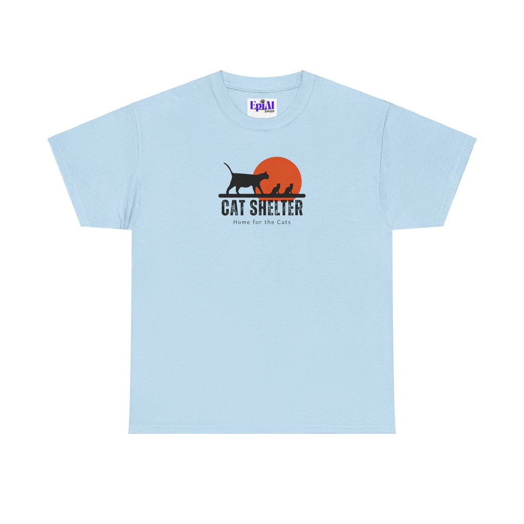 Cat Shelter Unisex Heavy Cotton Tee - T - Shirt - Epileptic Al’s Shop