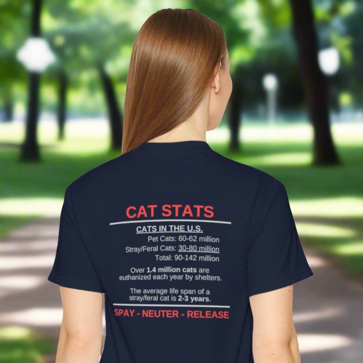 Cat Stats Unisex Ultra Cotton Tee - T - Shirt - Epileptic Al’s Shop