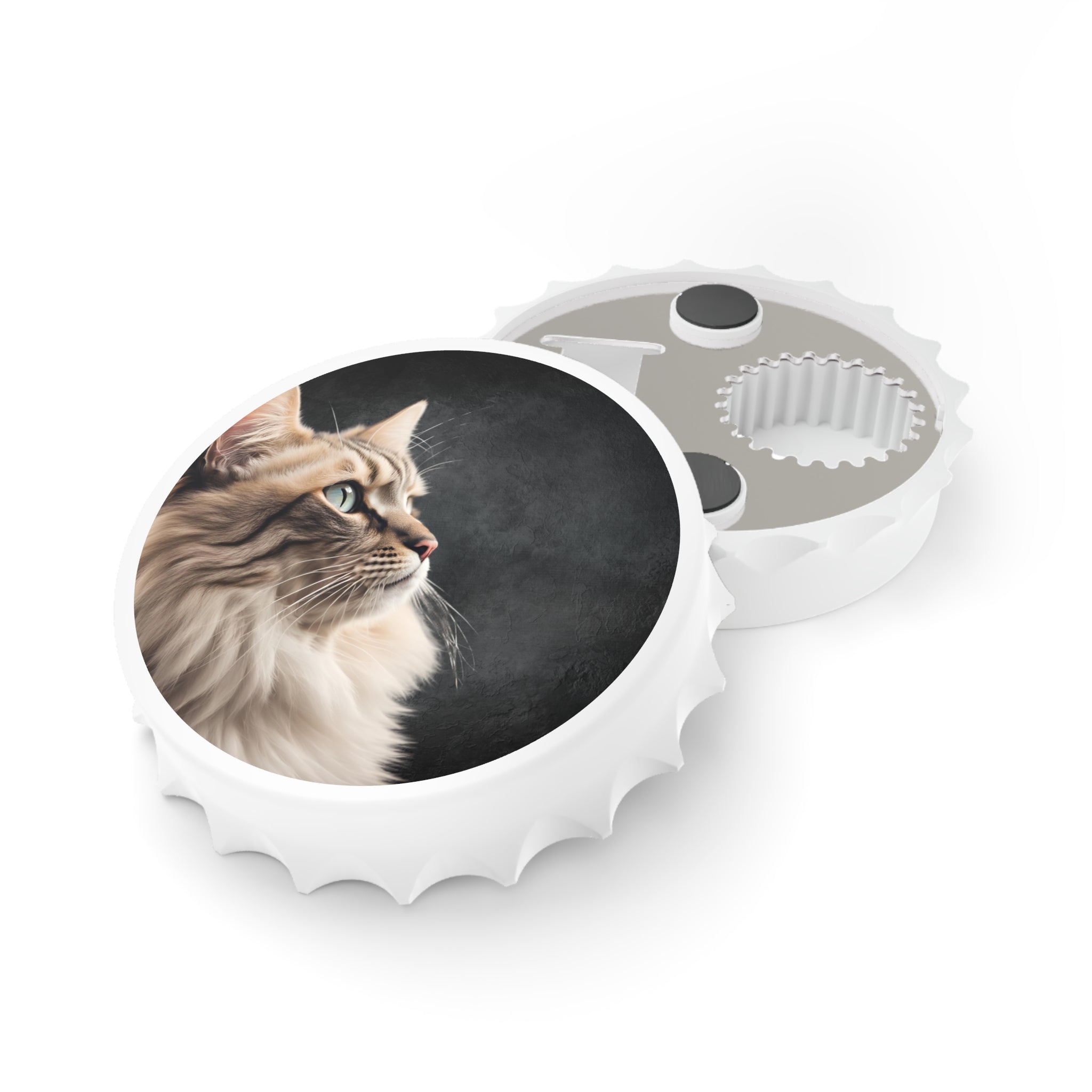 Cat - Themed Bottle Opener - Stylish Barware Gift for Pet Lovers - Decor, Kitchen, Magnets - EpiAl's Shop
