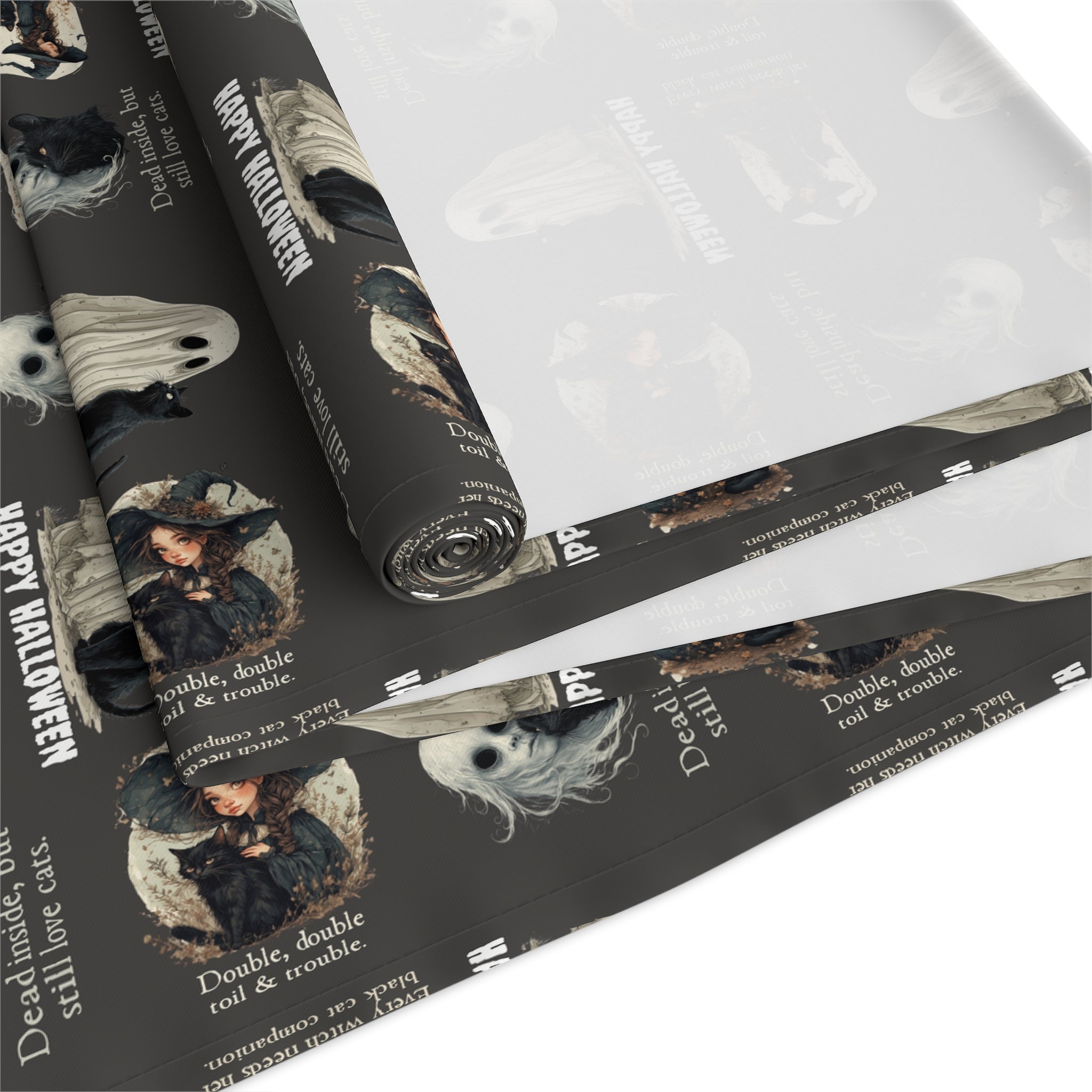 Cat - Themed Halloween Table Runner - Decor, Dining, Table Decor - EpiAl's Shop