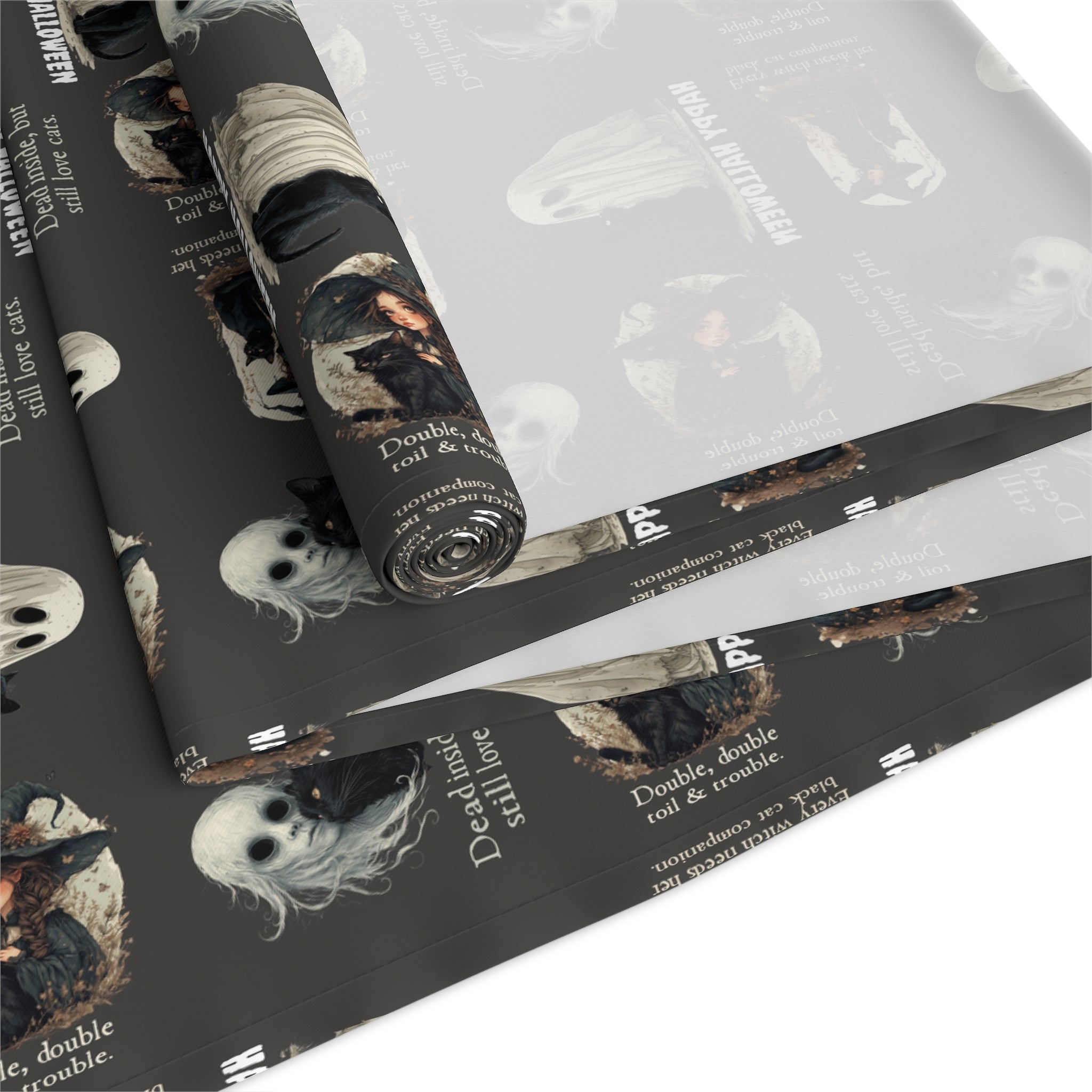 Cat - Themed Halloween Table Runner - Decor, Dining, Table Decor - EpiAl's Shop