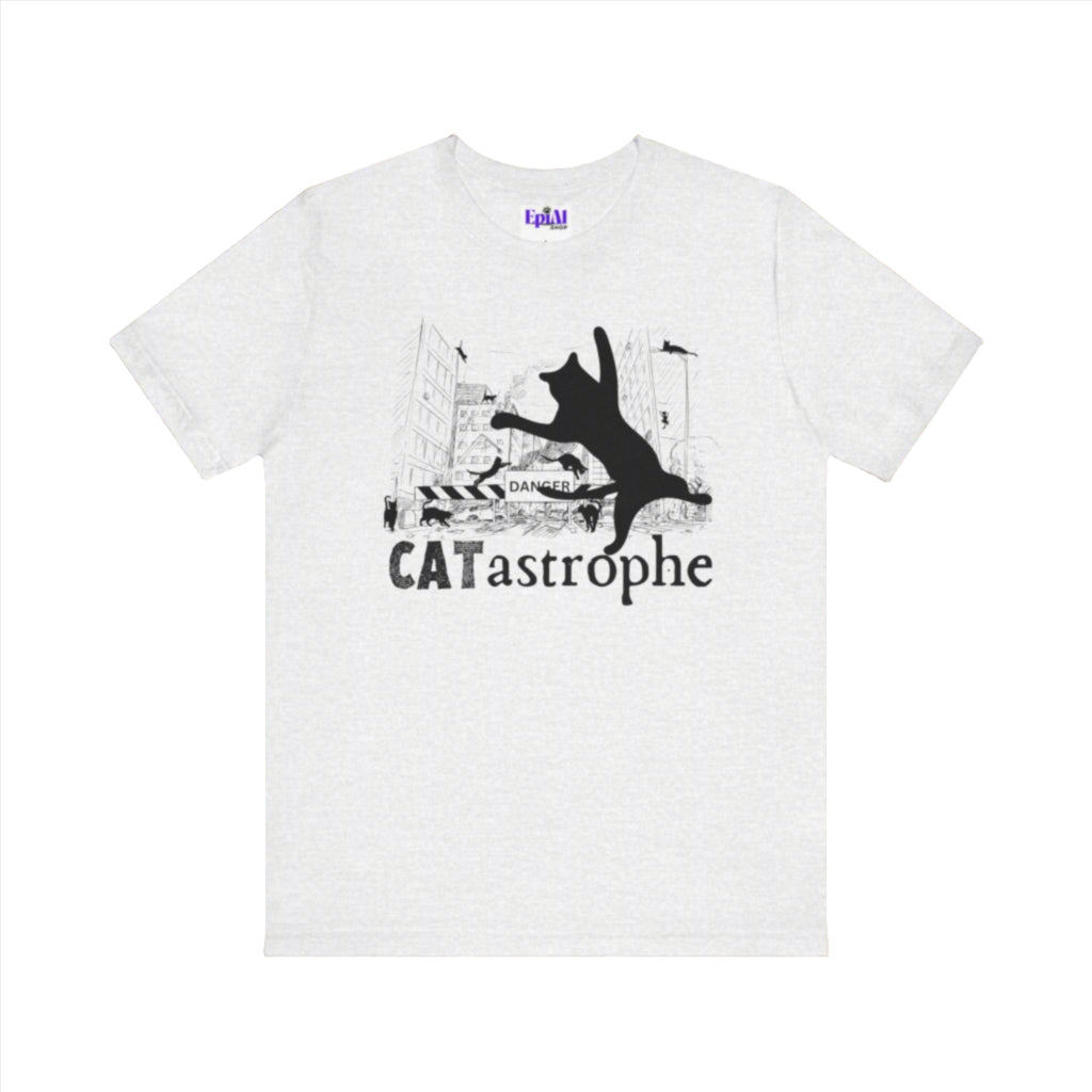 Catastrophe Unisex Jersey Short Sleeve Tee - T - Shirt - Epileptic Al’s Shop
