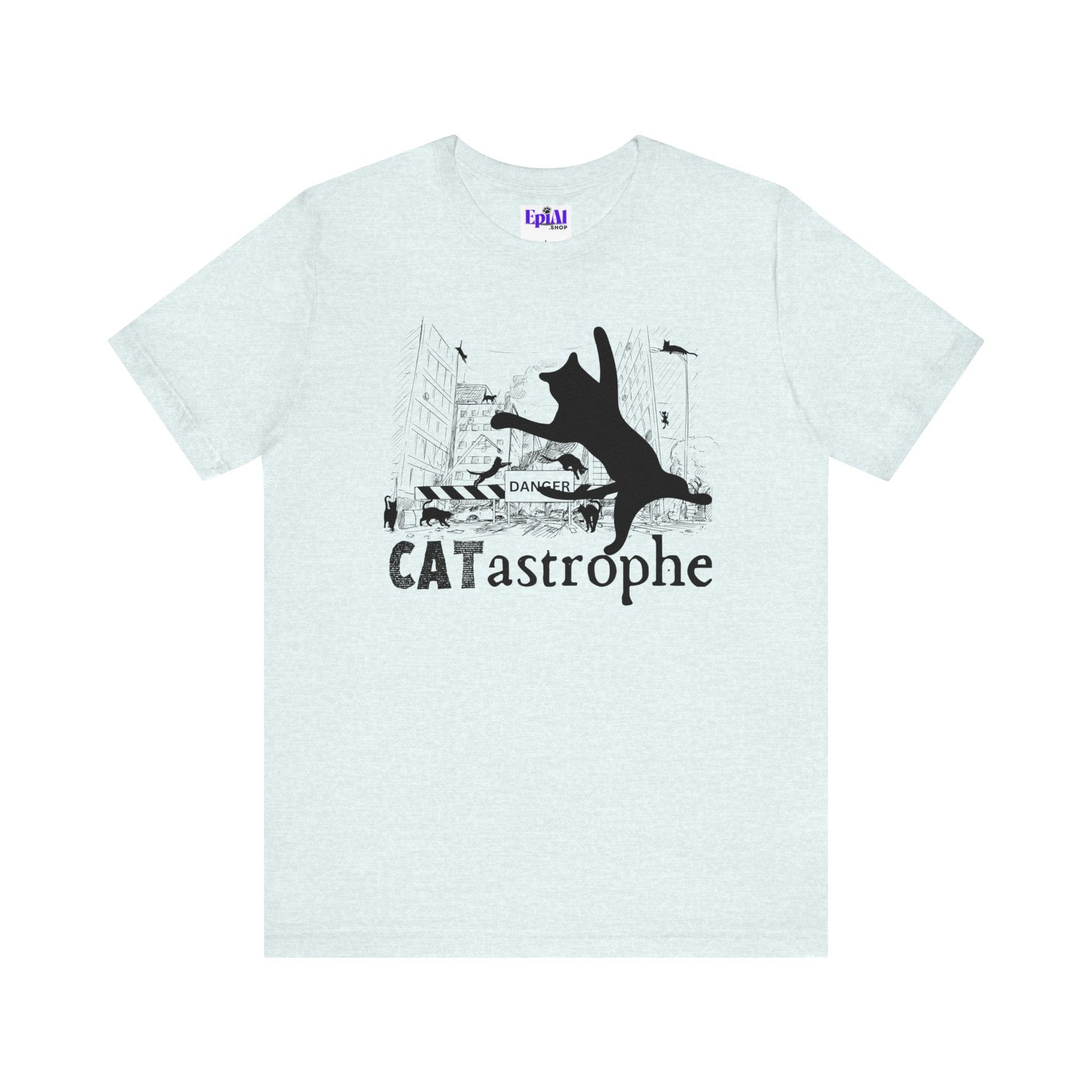 Catastrophe Unisex Jersey Short Sleeve Tee - T - Shirt - Epileptic Al’s Shop