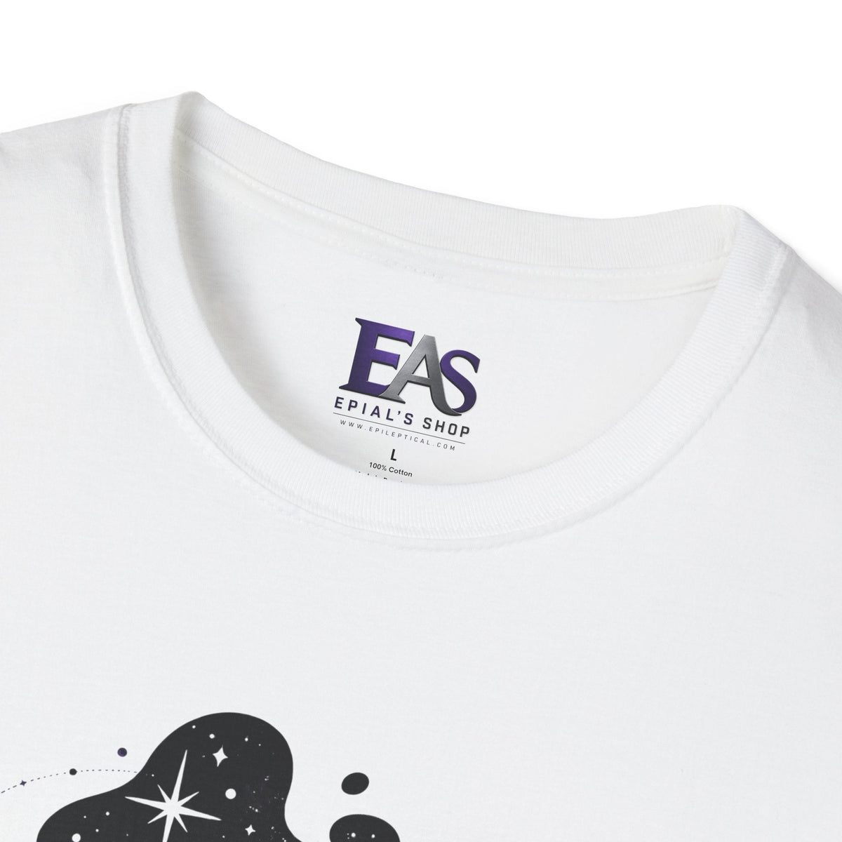 Catmosphere Cosmic Cat T-Shirt | Celestial Black Cat Graphic Tee - Clothing, Women, T-Shirts - EpiAl's Shop