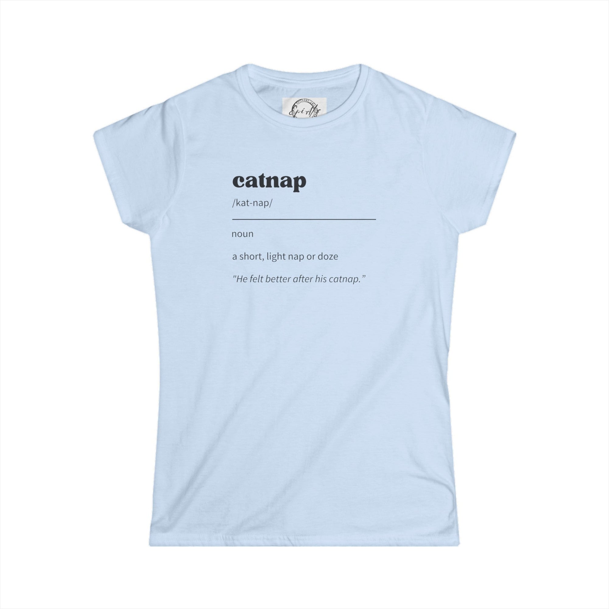Catnap Definition Women's Softstyle Tee - T - Shirt - Epileptic Al’s Shop